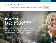 Tablet Screenshot of chansmiles.com